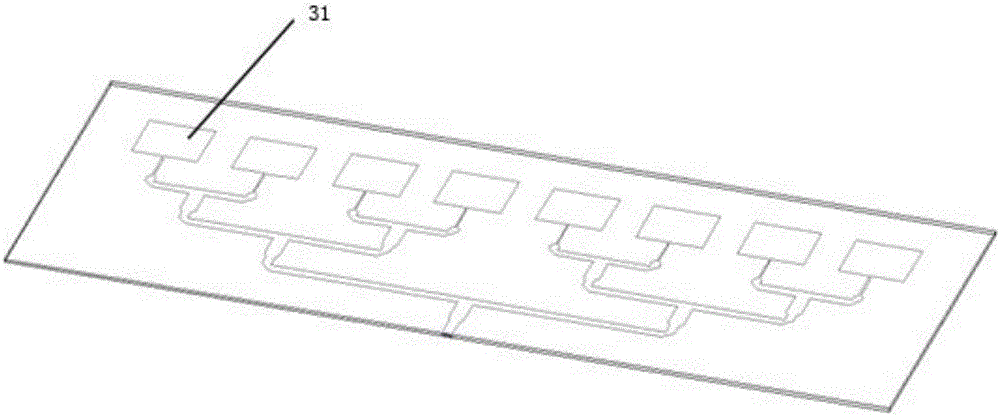 Quick analysis method of electric performance of conformal load-bearing array antenna under dynamic load