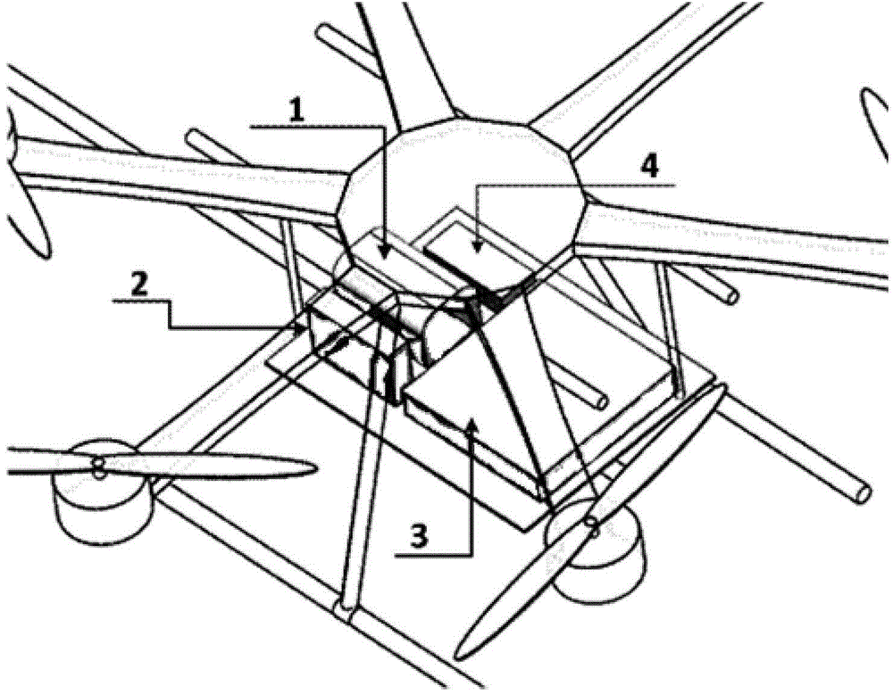 Vision localization, measurement and control method, system and experimental platform for automatic refueling dead zone of unmanned aerial vehicle