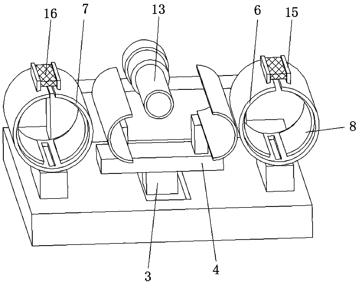 Auxiliary therapeutic apparatus for gynecological inflammation