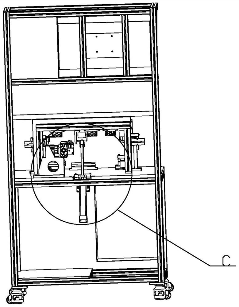 Glove box damping force detection tool