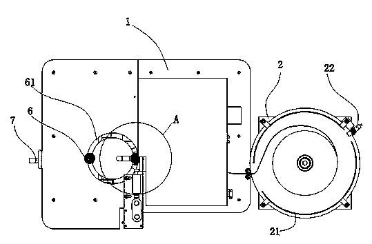 Numerical control vane wheel intelligent forming machine and using method thereof