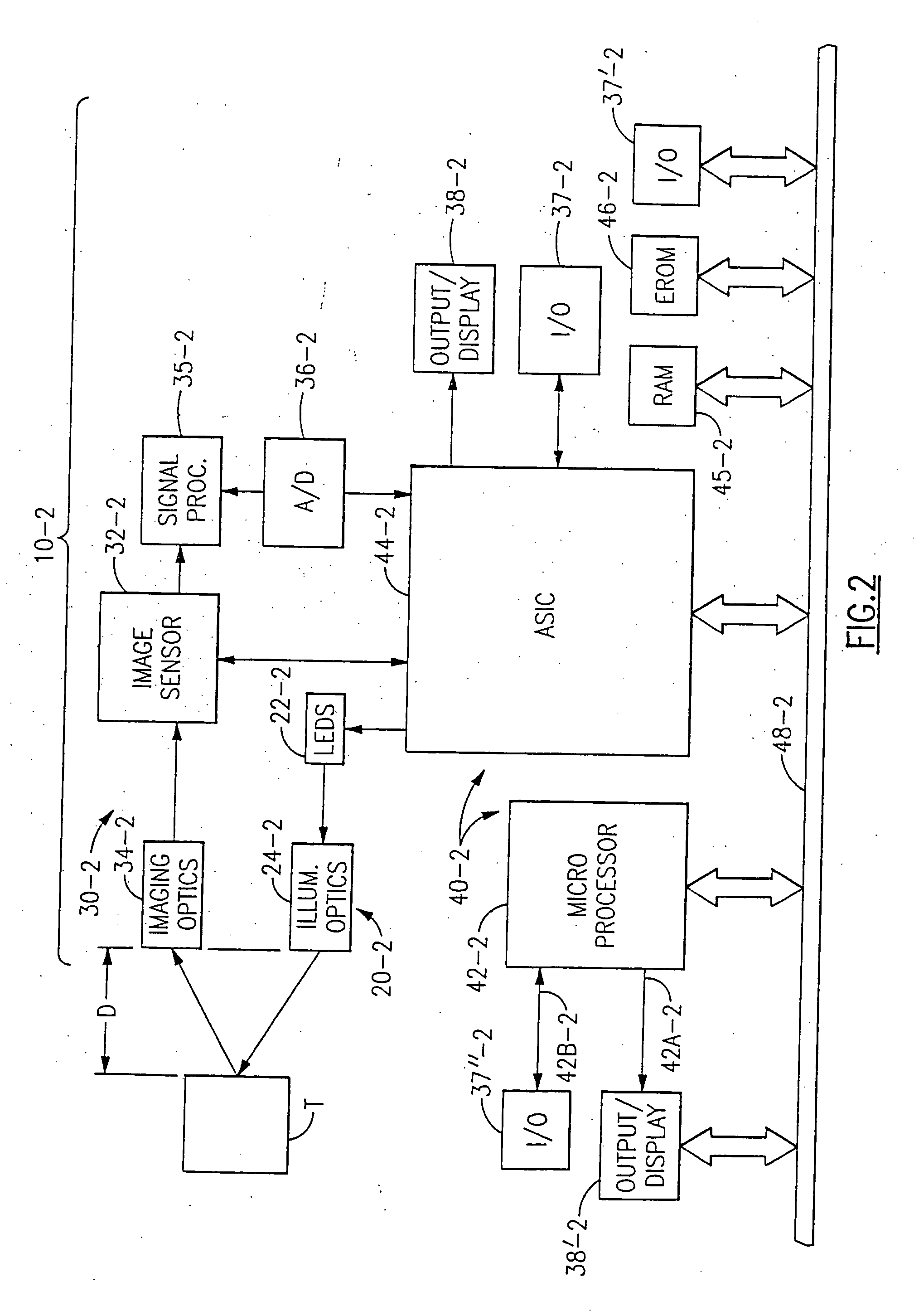 Optical reader having two-dimensional solid state image sensor and light generator