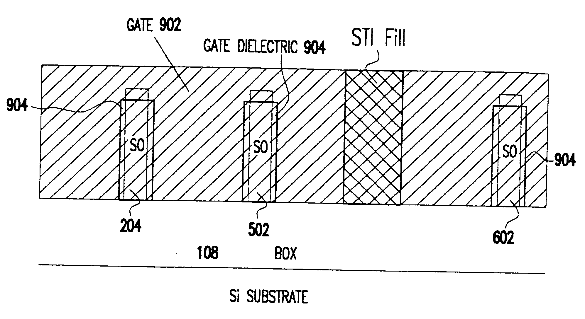 Method of fabricating semiconductor side wall fin