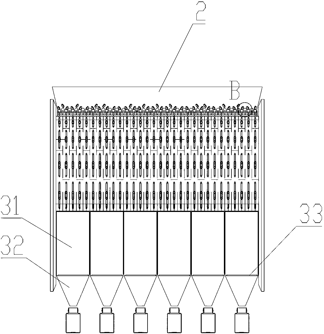 Rotating drum-type particle counting machine