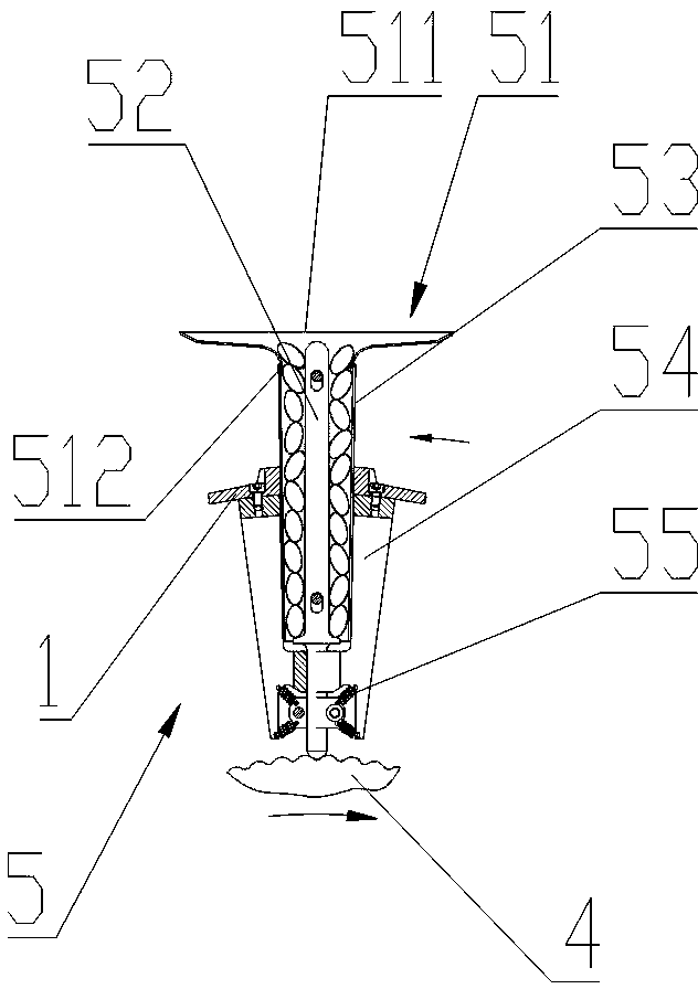 Rotating drum-type particle counting machine