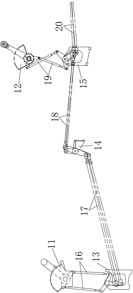 Connecting rod engine throttle control system clutch device