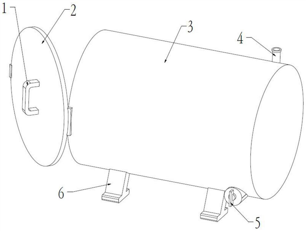 Small-sized washing device driven by water power