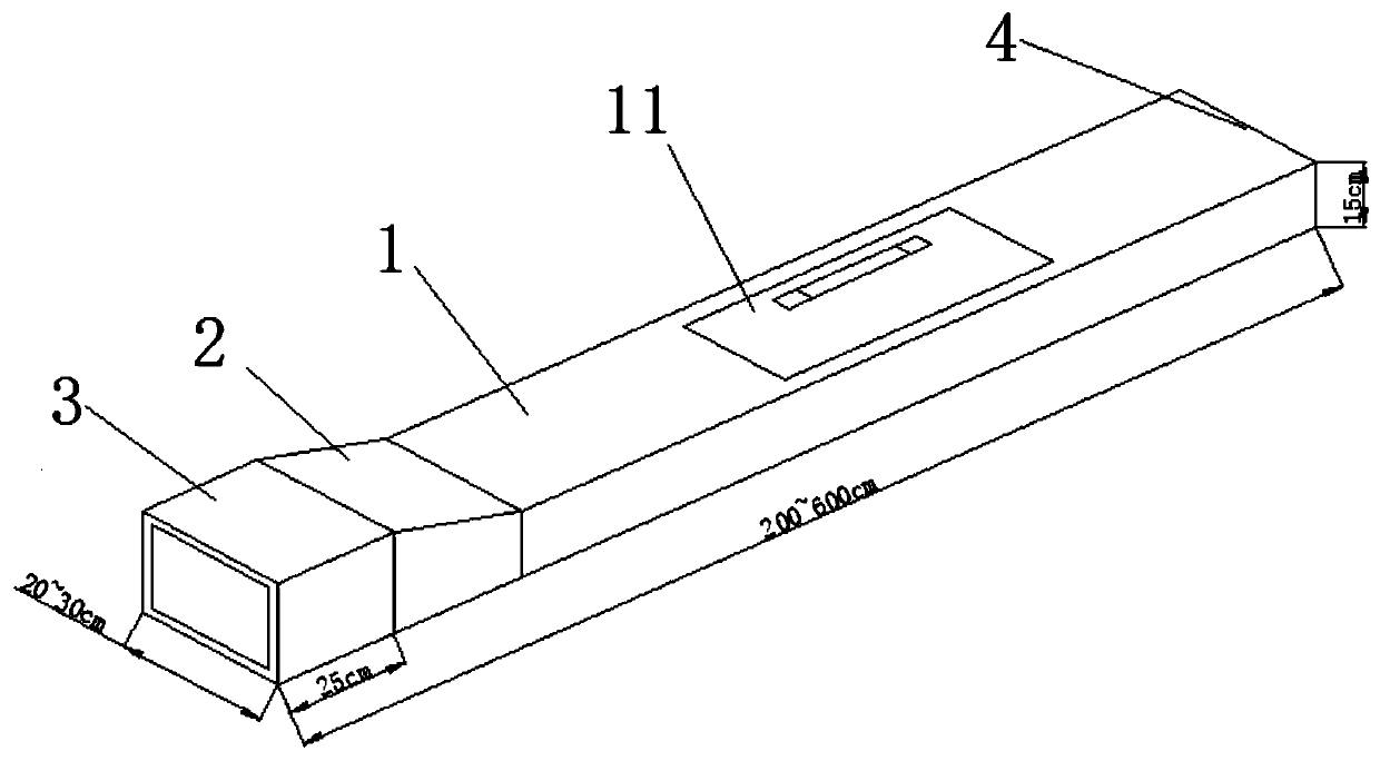 Oxygen belt and acetylene belt wiring device for installing power station boiler,