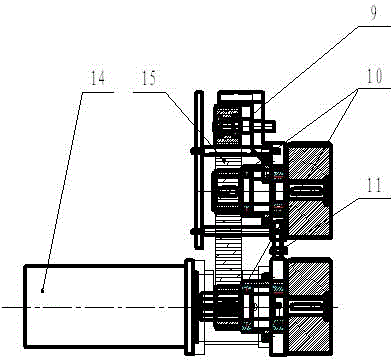 Drip irrigation pipe traction system