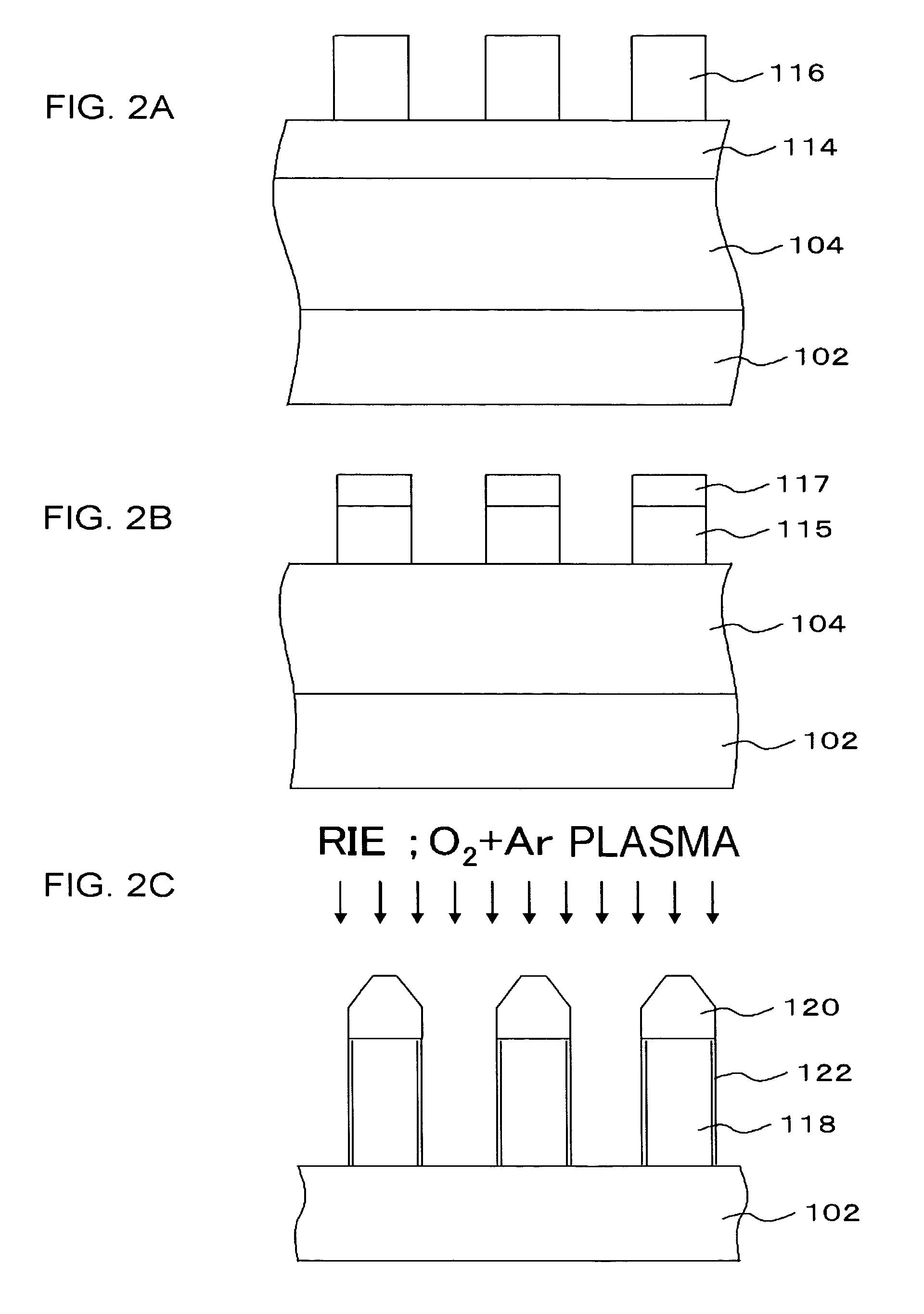 Method of patterning multiple-layered resist film and method of manufacturing semiconductor device