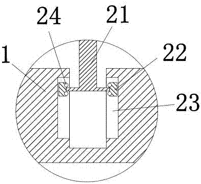 Husking device for wood of shinyleaf yellowhorn through vibrating separation