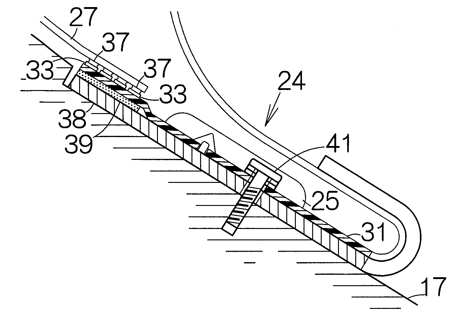 Flexible printed circuit board unit contributing to reliable soldering and suppression of increased temperature