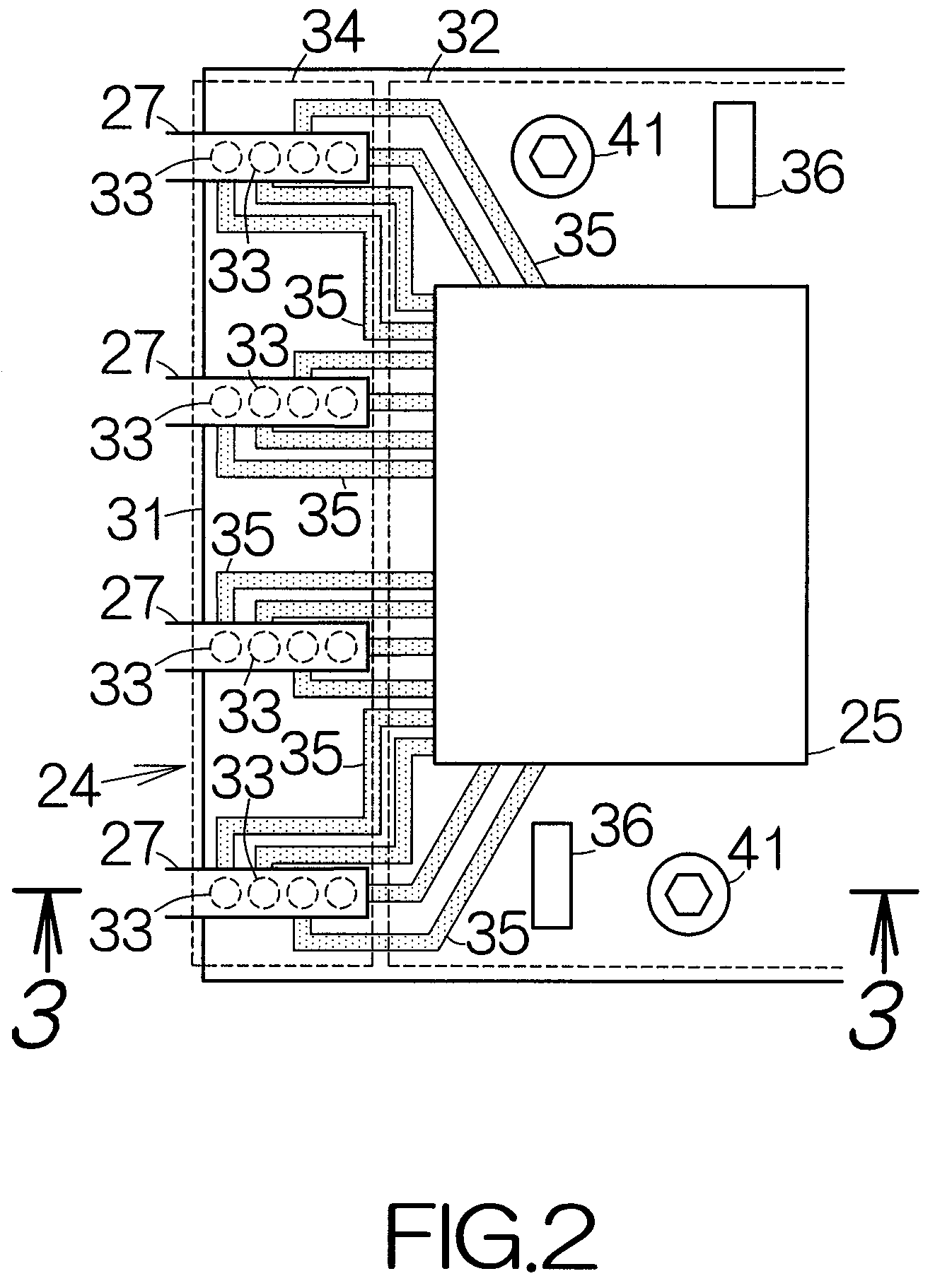 Flexible printed circuit board unit contributing to reliable soldering and suppression of increased temperature