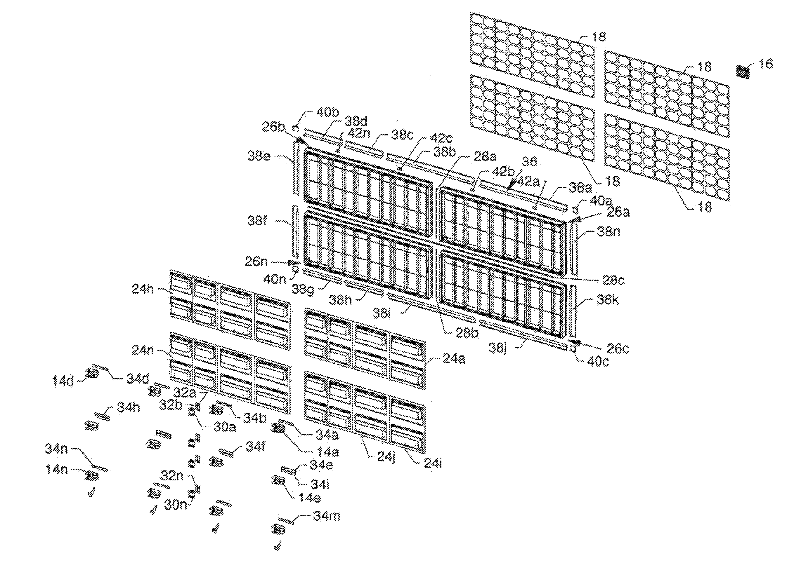 Electronic display mounting system