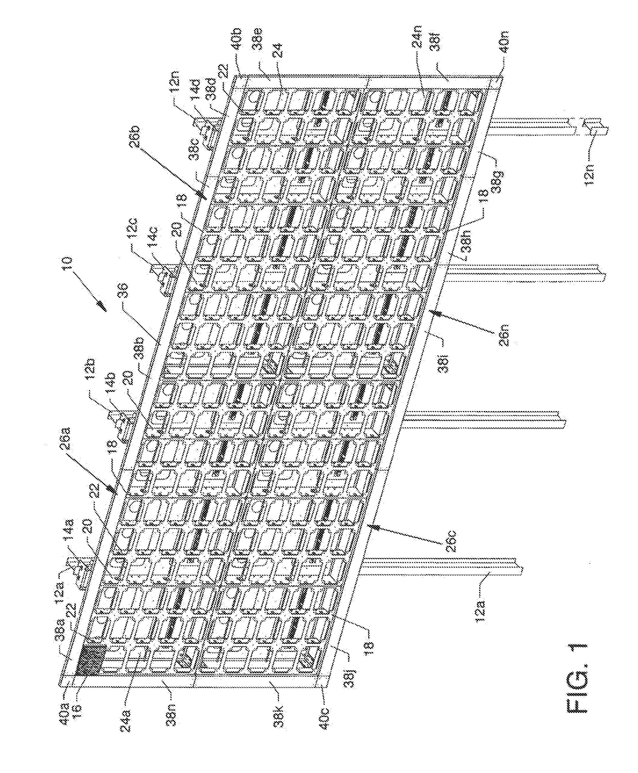 Electronic display mounting system