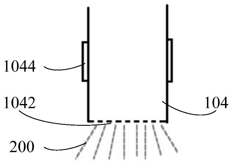 Spraying device, cooking utensil, operation method of spraying device and storage medium