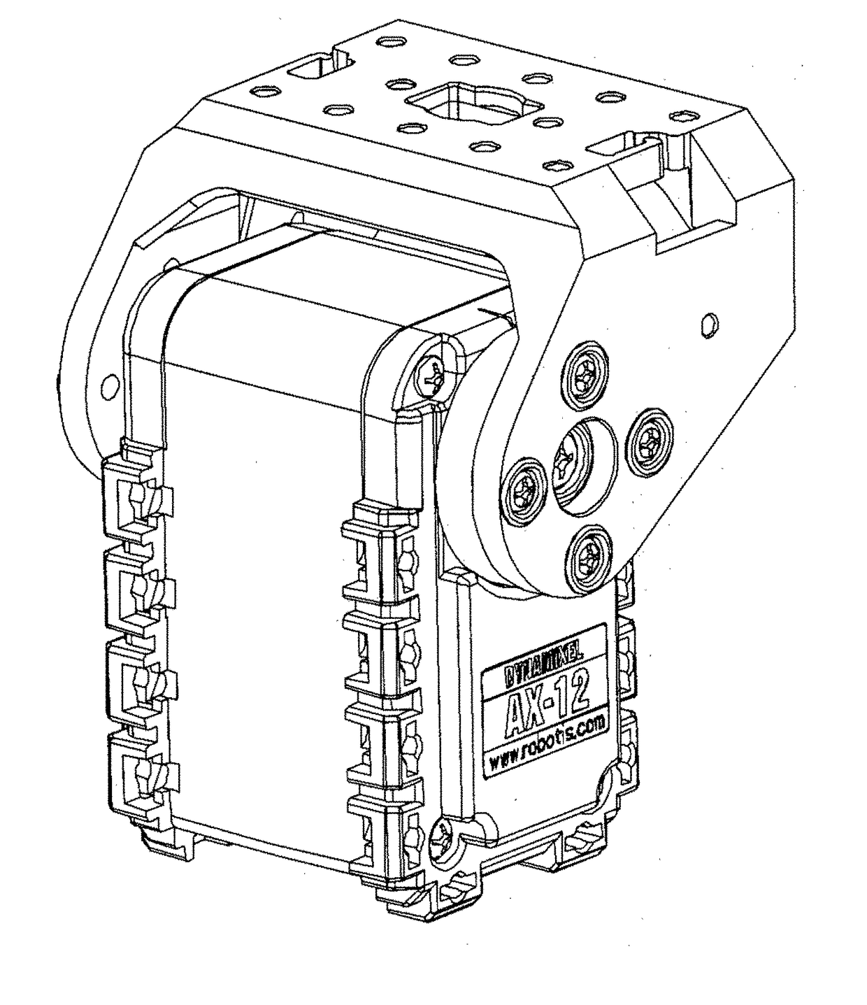 Device for attaching/detaching idler horn for actuator module