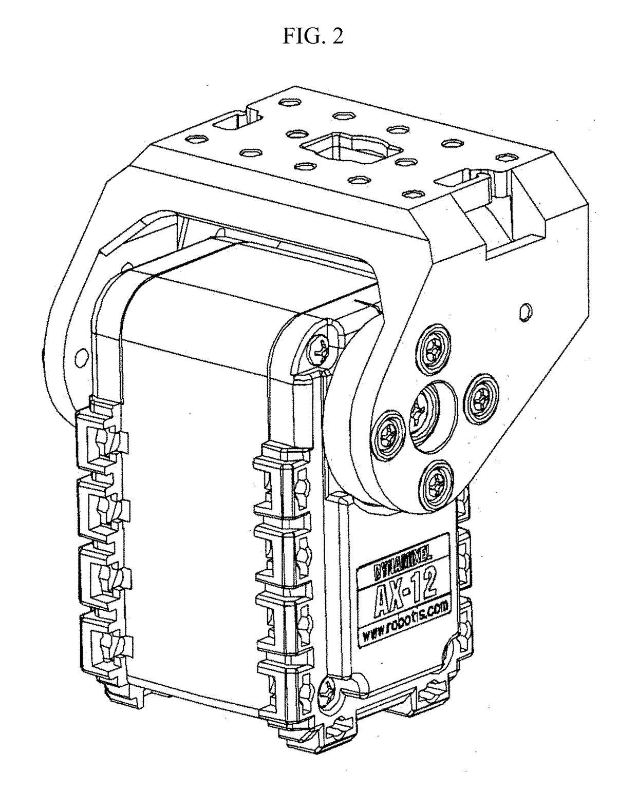 Device for attaching/detaching idler horn for actuator module