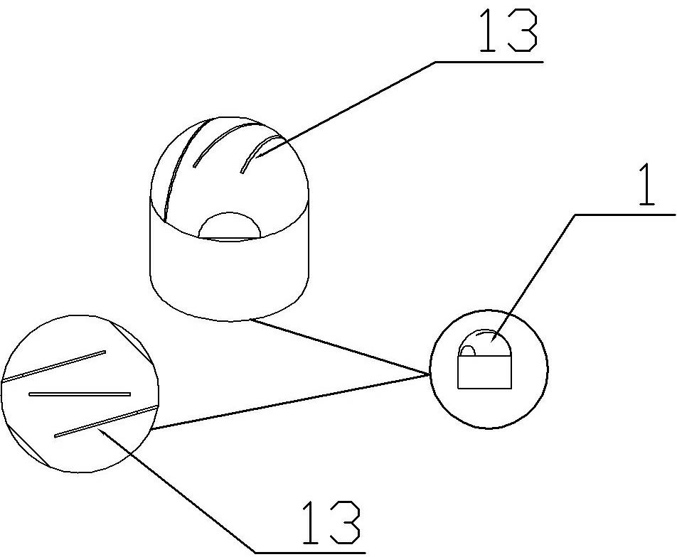 Rotary spraying-flushing device lifted by water power