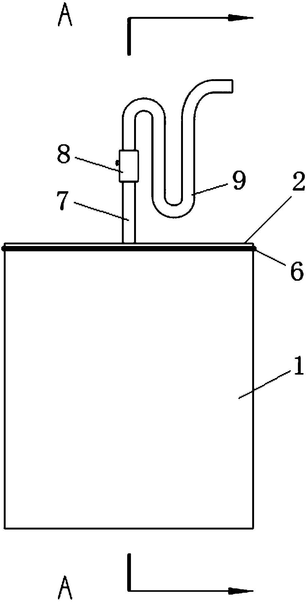 Fermentation device for brewing