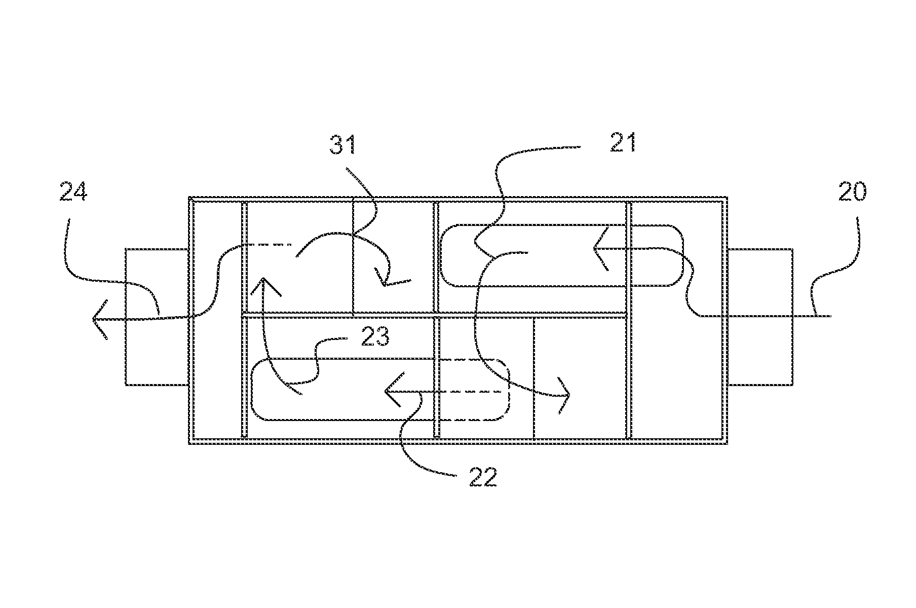 Waste water processing system and method