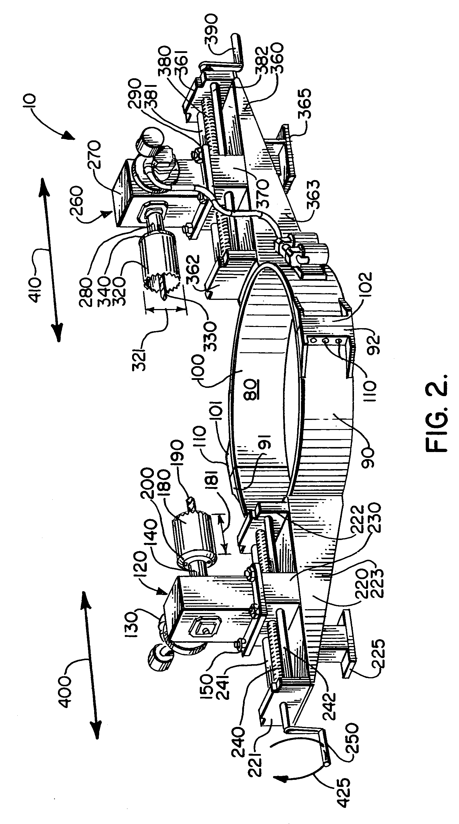 Method and apparatus for removing casing