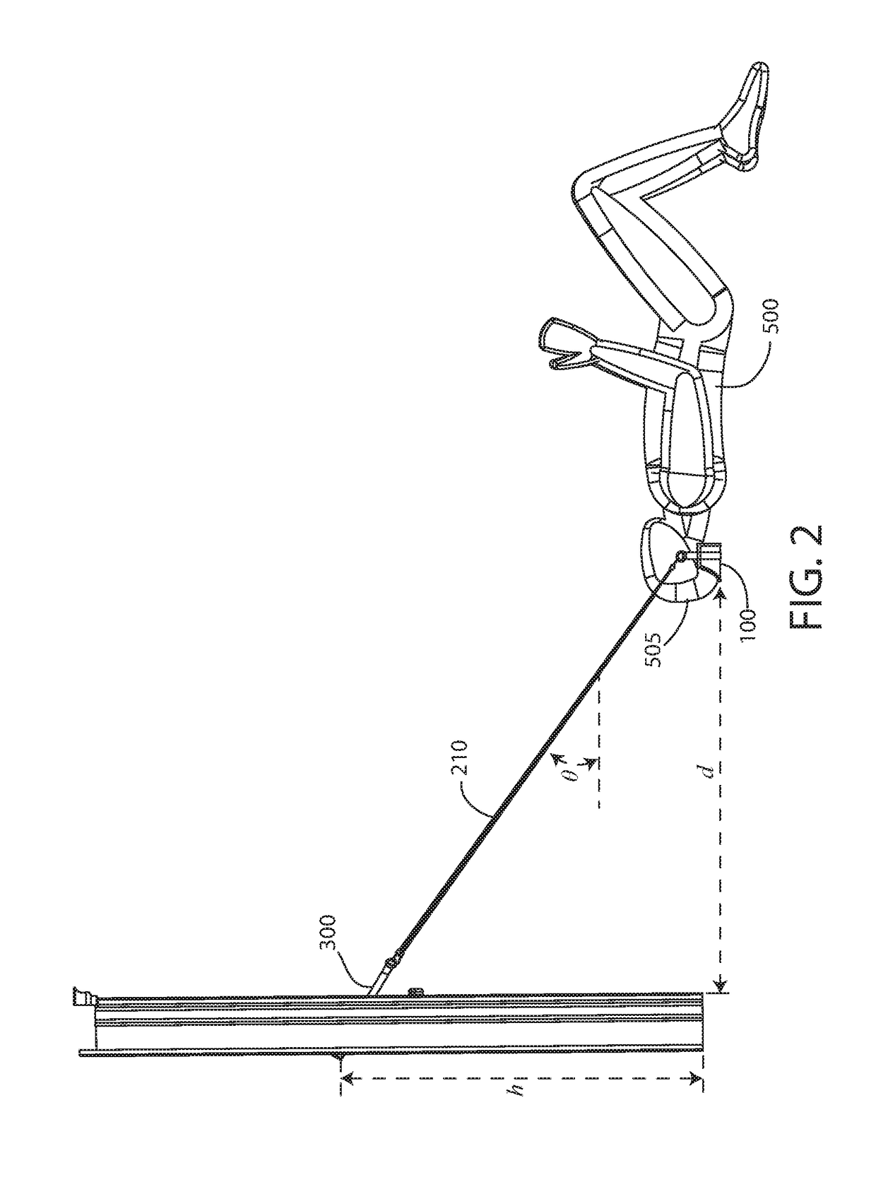 Portable traction device with sling