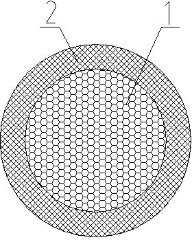 Special sealing ring for filter plates with embedded filter cloth and method for manufacturing special sealing ring