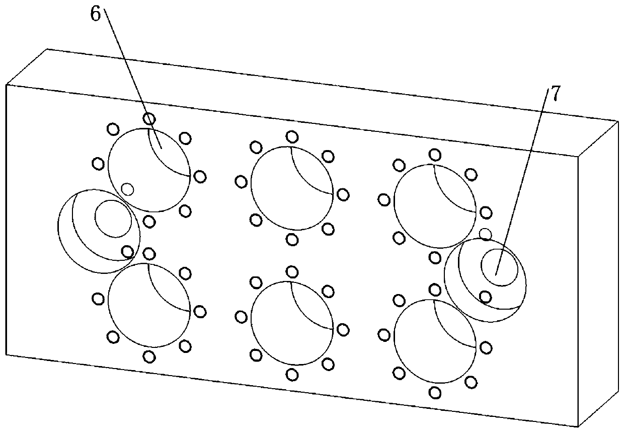 Power capacitor and vibration and noise reduction device thereof