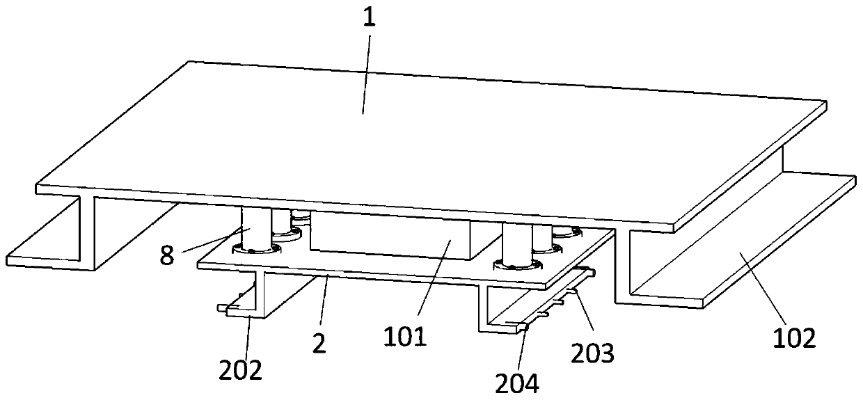 Anti-subsidence chassis crawler device for traveling of seabed mine collecting vehicle and traveling self-rescue method thereof