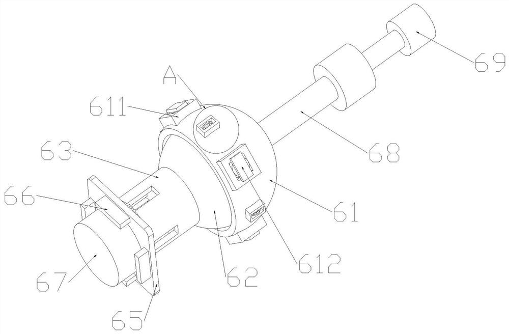 A detection device and method for studying the impact mechanics of phc pipe piles