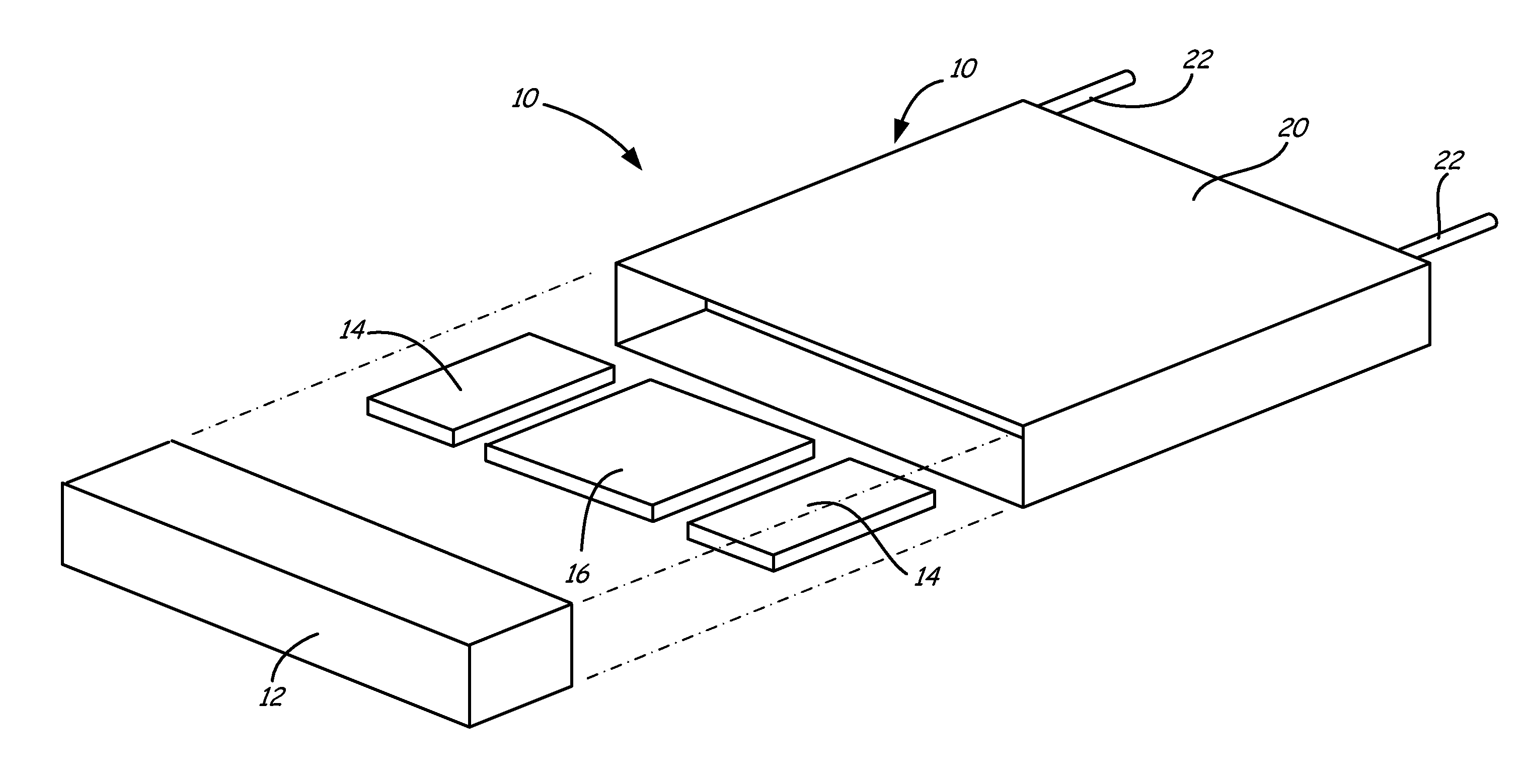 Enclosure and method for temperature-sensitive components