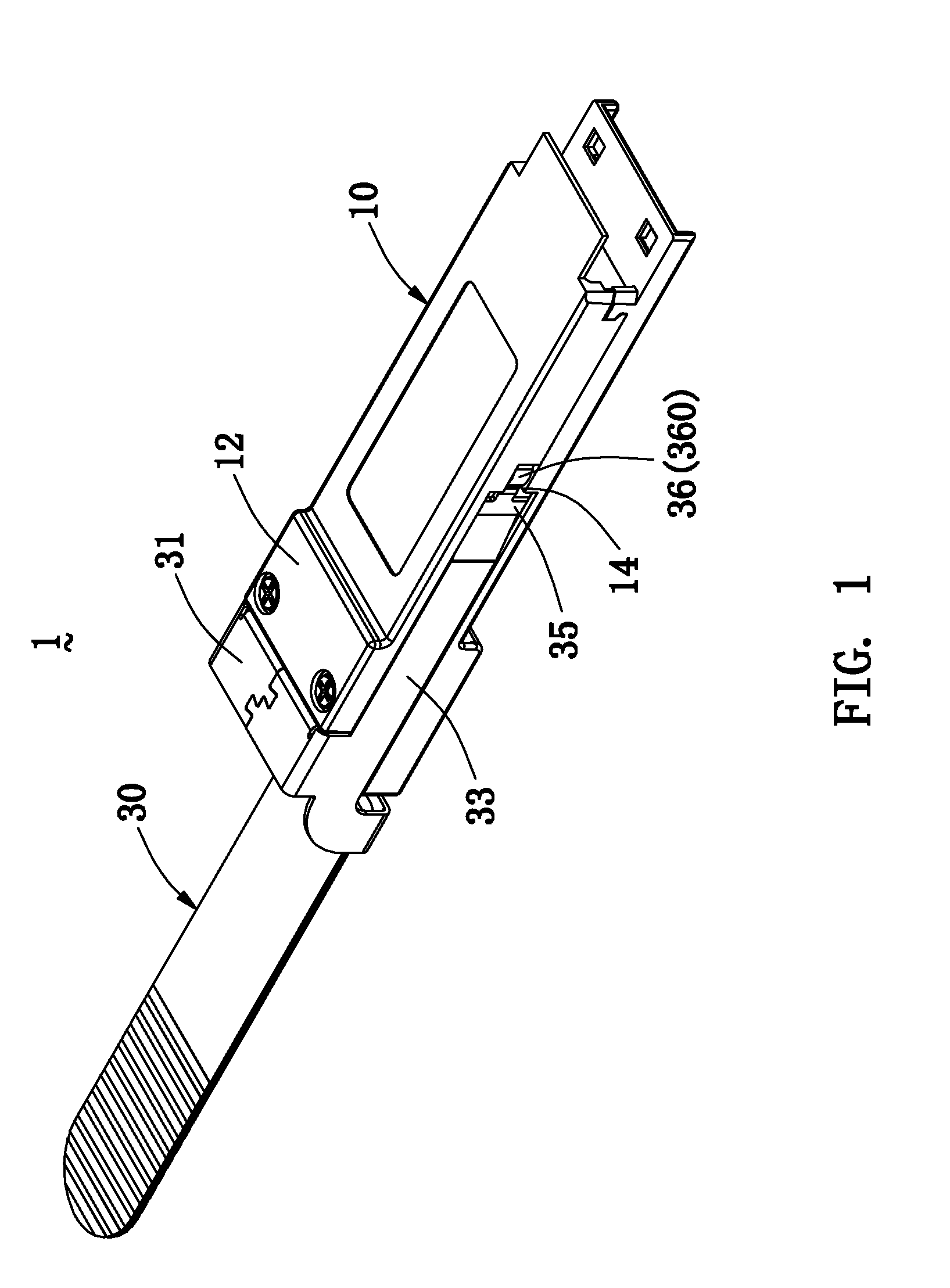 Connector with a Locking and Unlocking Mechanism