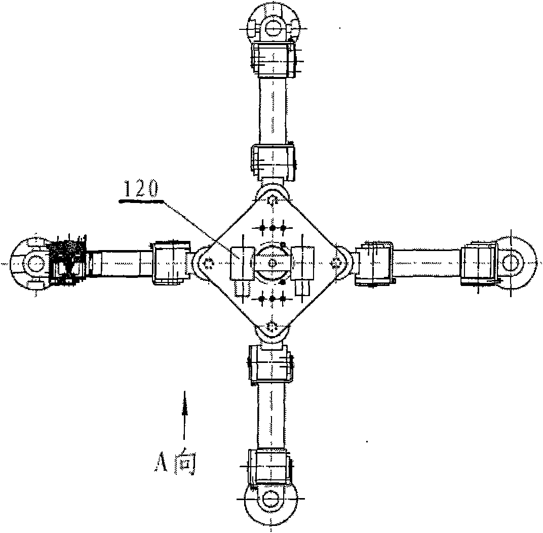 Open-type field six-degree-of-freedom series-parallel processing robot