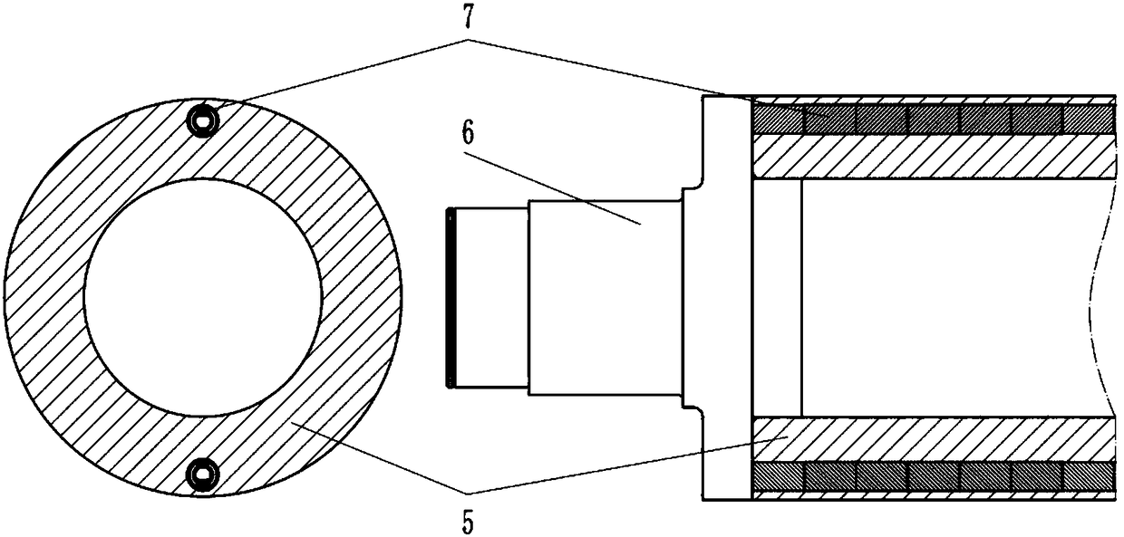 A contact-type temperature-measurable plate shape detection device