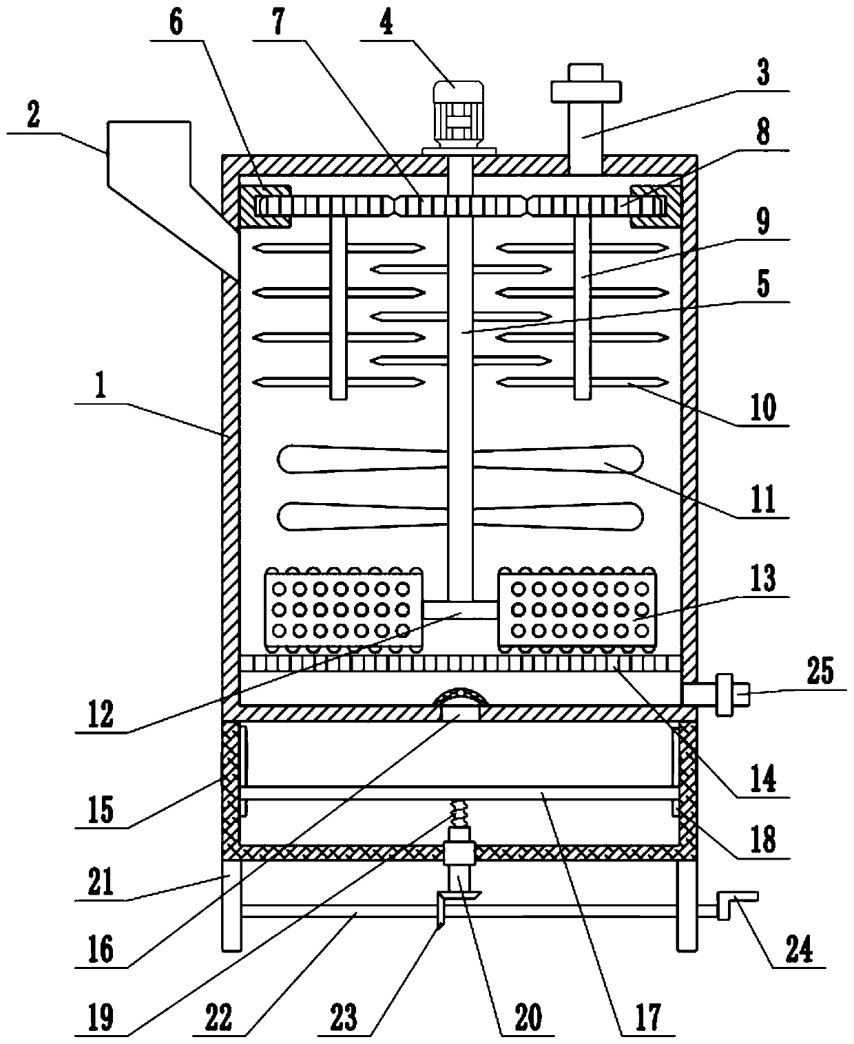 Solid-liquid reaction still beneficial for interrupting reaction process