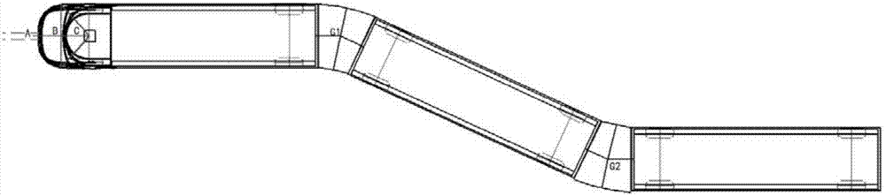 Train trajectory following control method and system and train