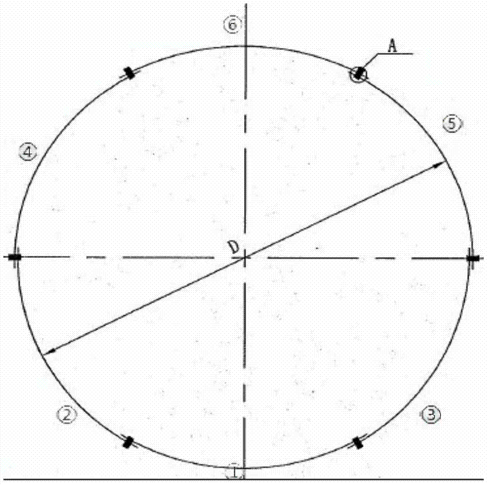 Spliced large-diameter steel corrugated pipe construction method