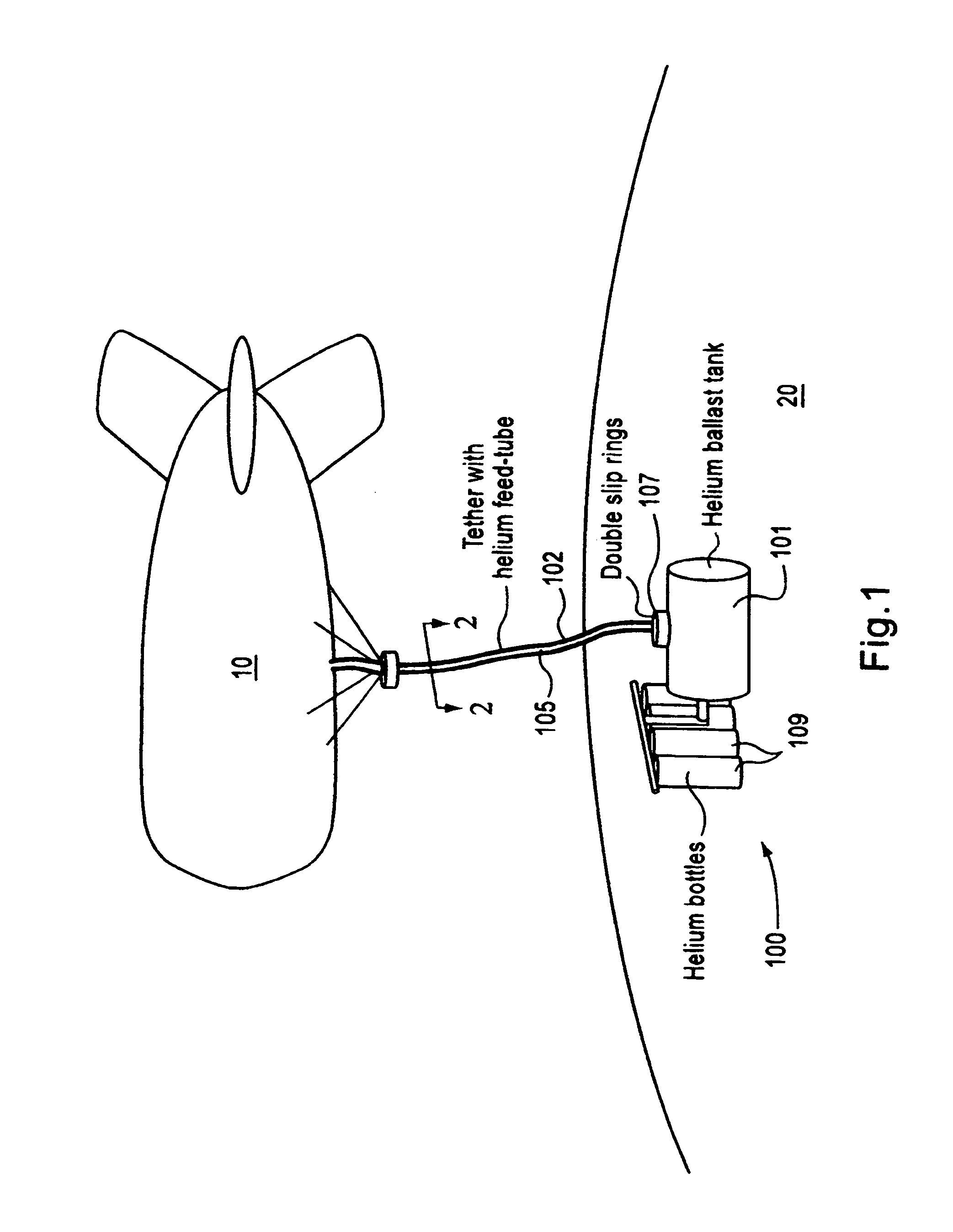 Long mission tethered aerostat and method of accomplishing