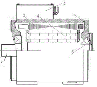 Motor and vehicle with motor