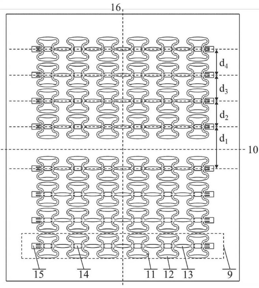 Multi-view-field array antenna for millimeter wave automobile radar