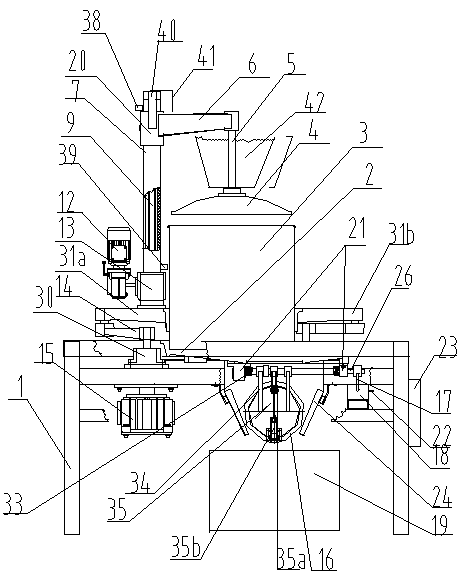 Automatic tea kneading machine and operation method thereof