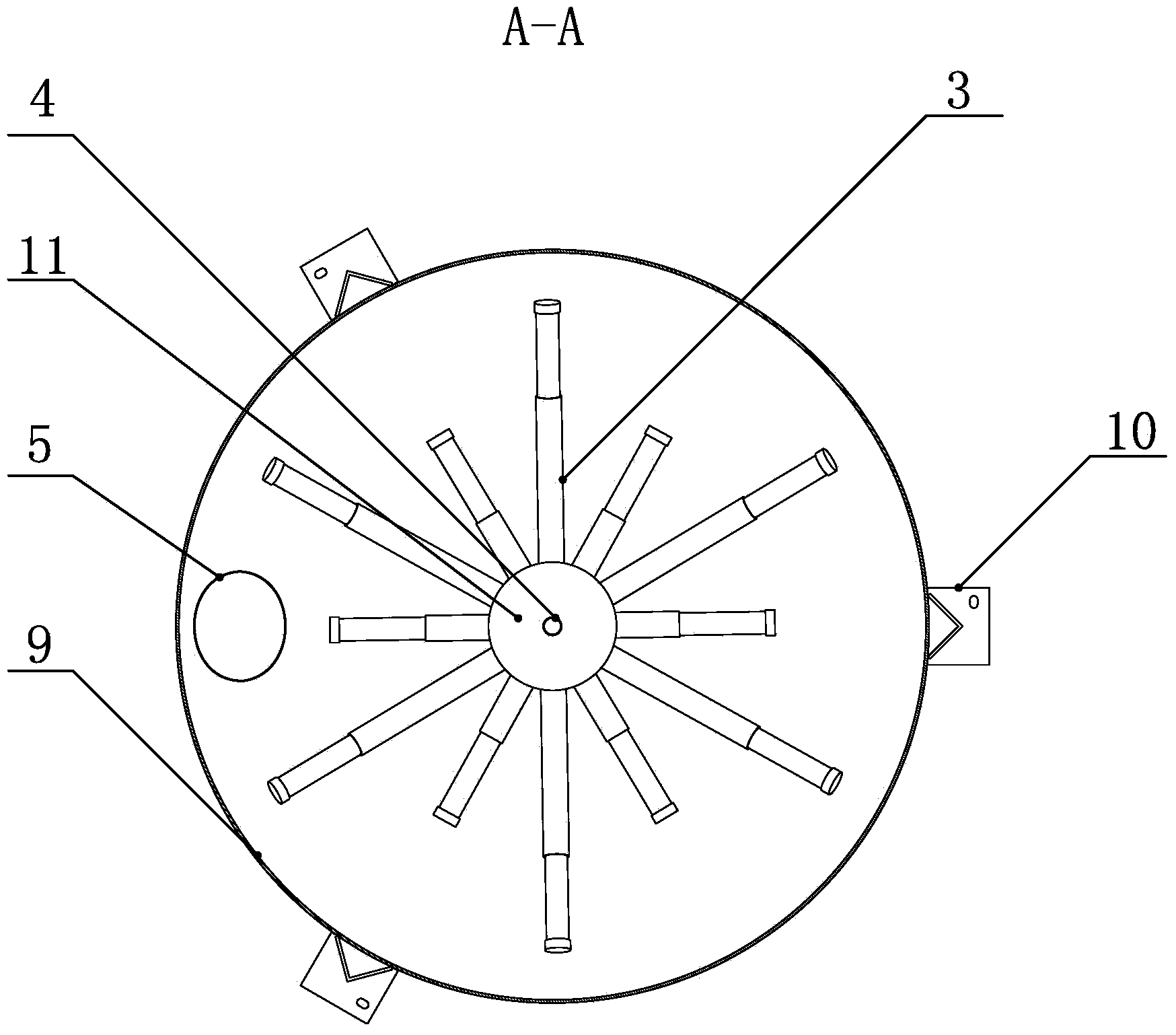 Novel sand and rock filter