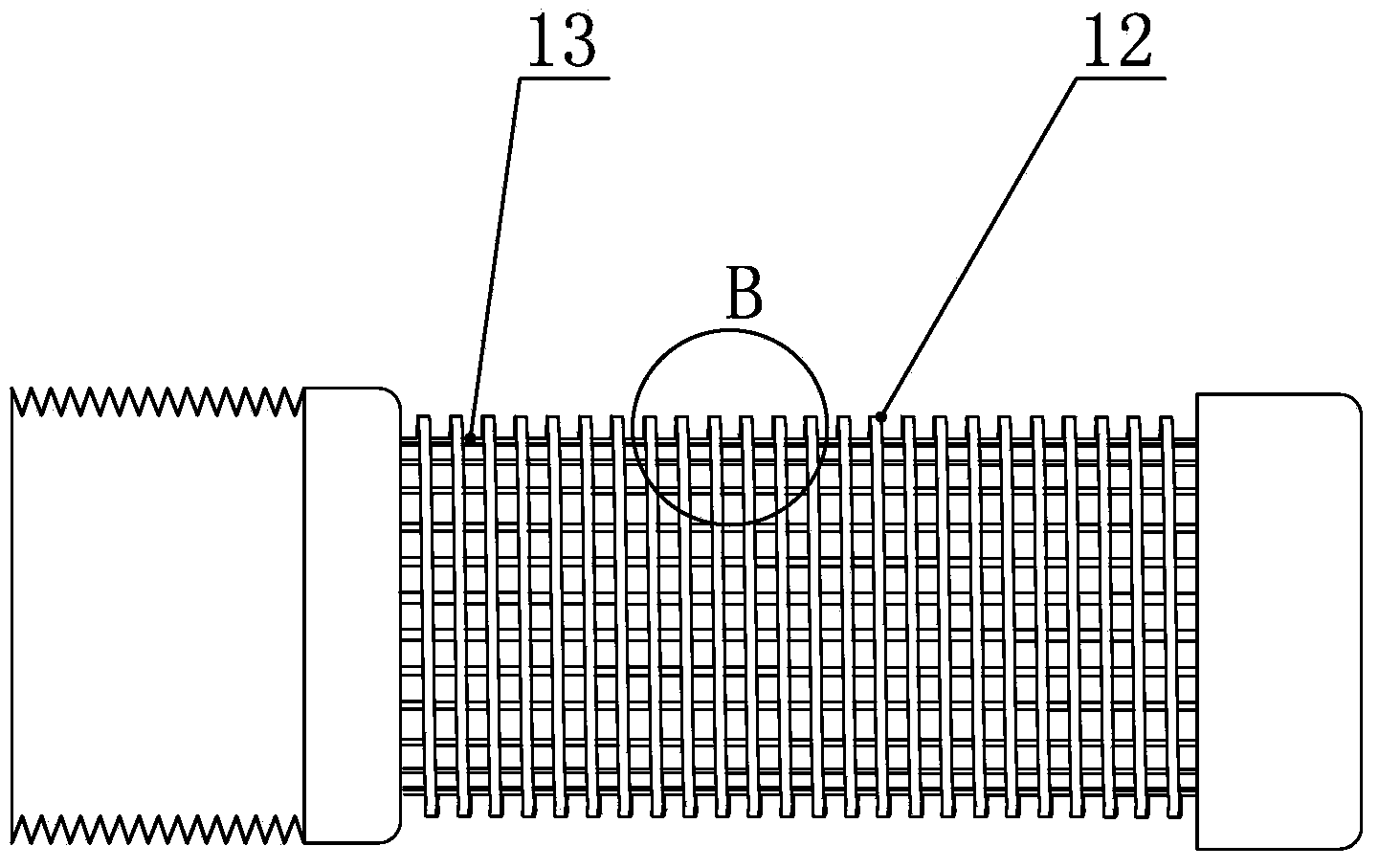 Novel sand and rock filter