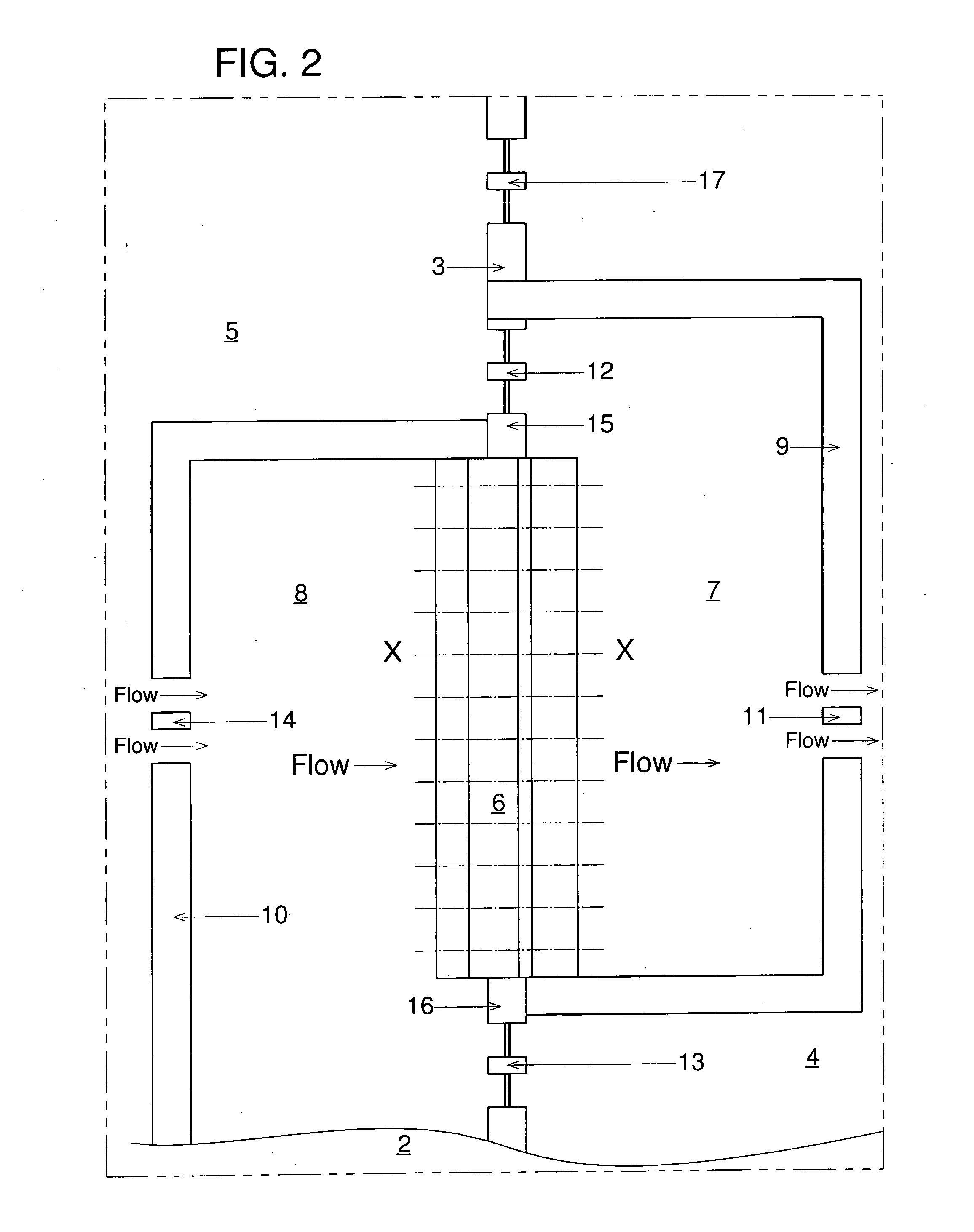 Two-way generation tidal power plant with bypasses