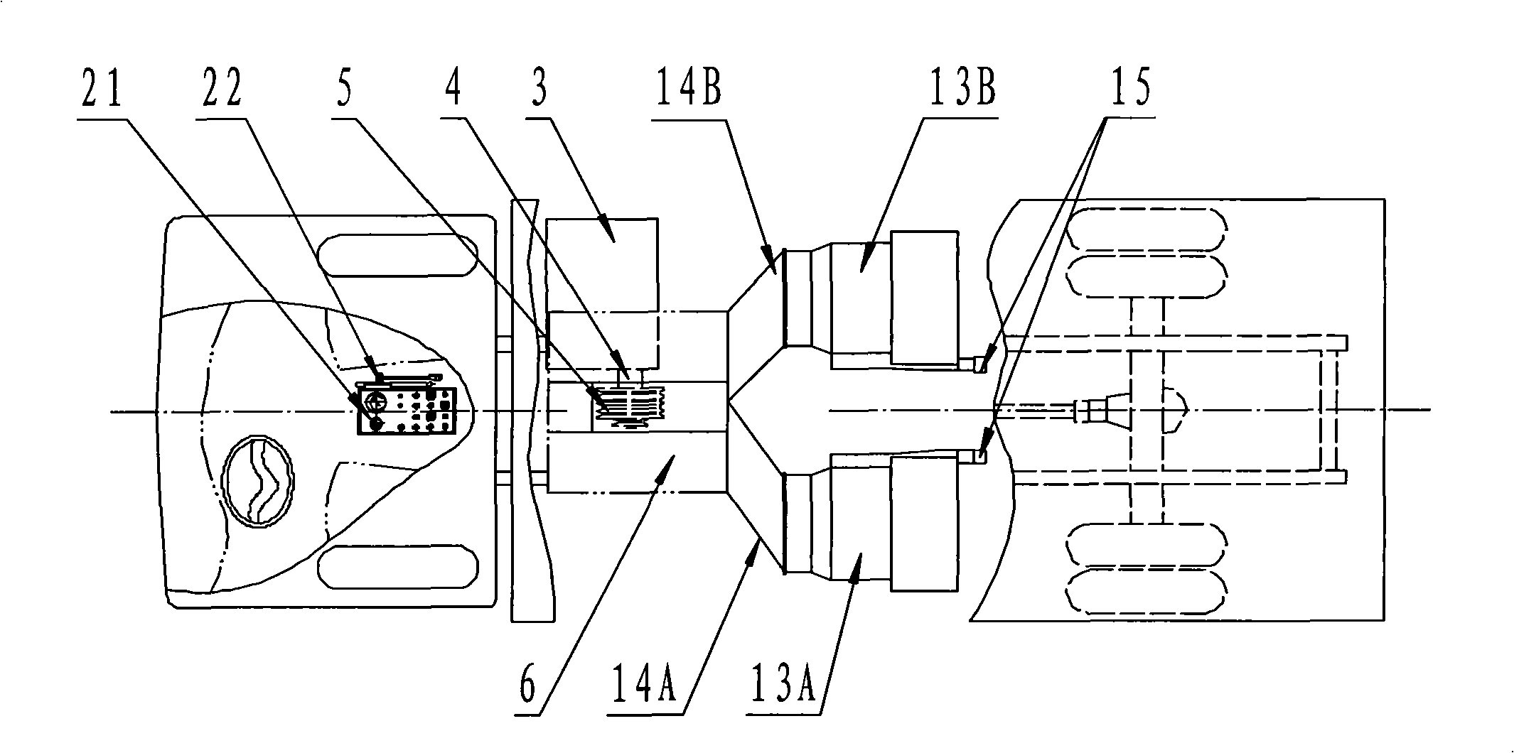 Dry and wet two-purpose road sweeper