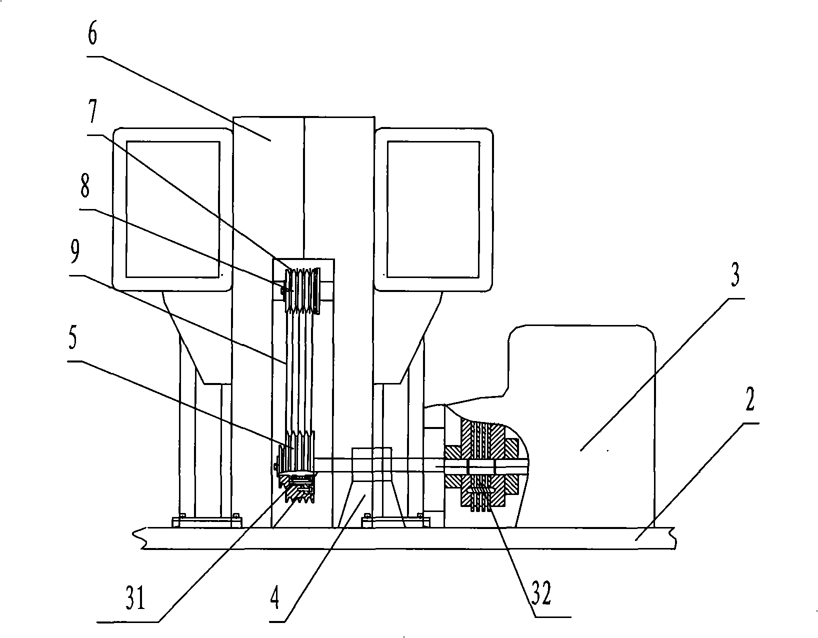 Dry and wet two-purpose road sweeper