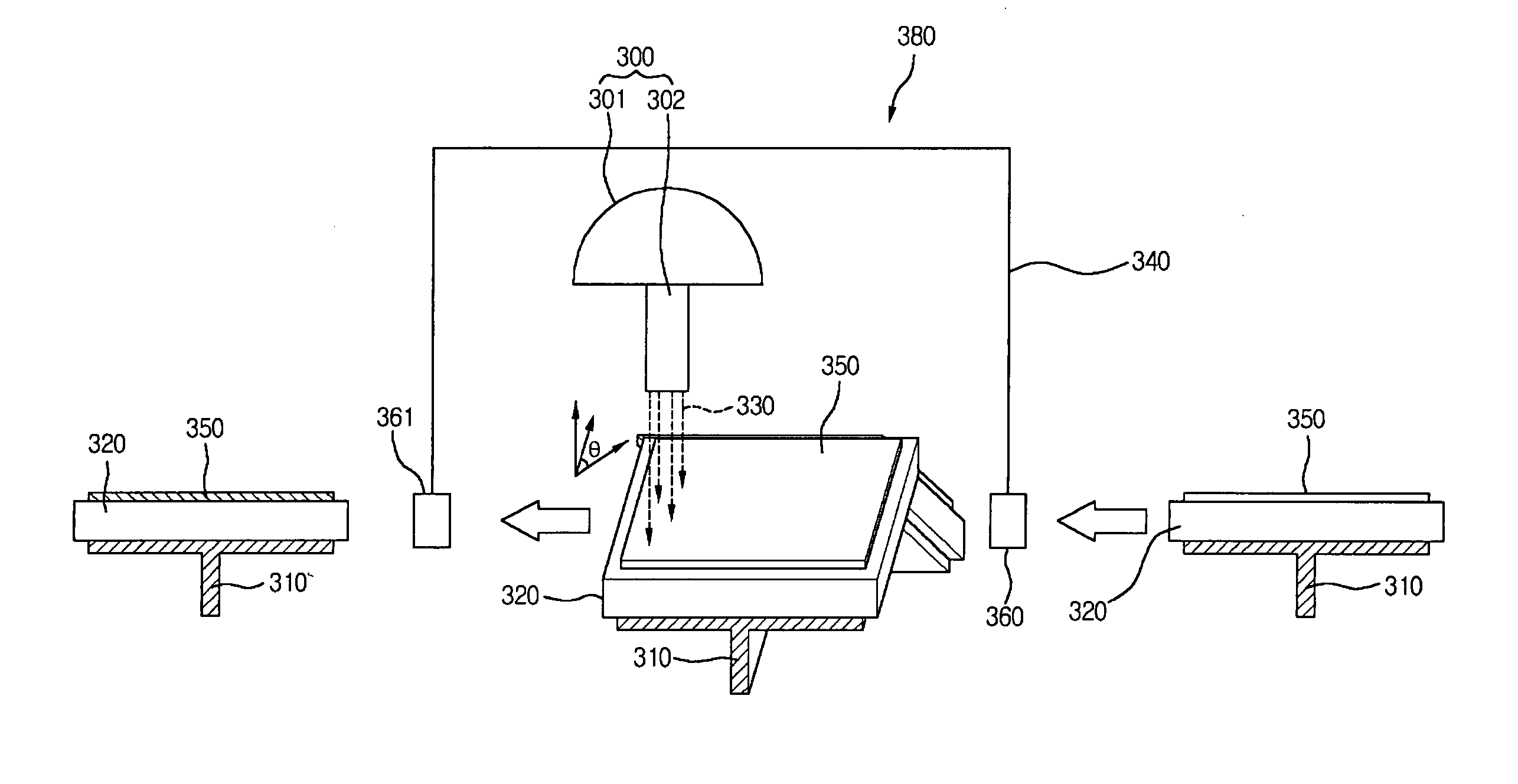 Ion beam irradiation device and operating method thereof