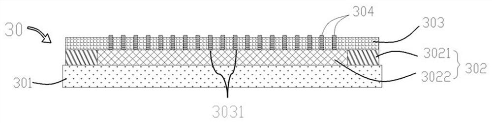 Metal grid touch screen