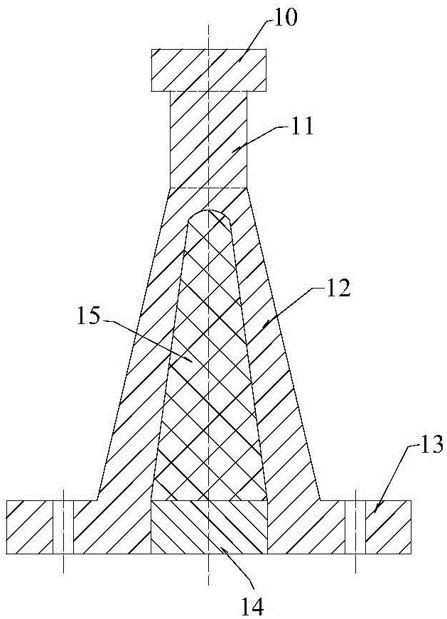 Lead core tenon limiting damper system